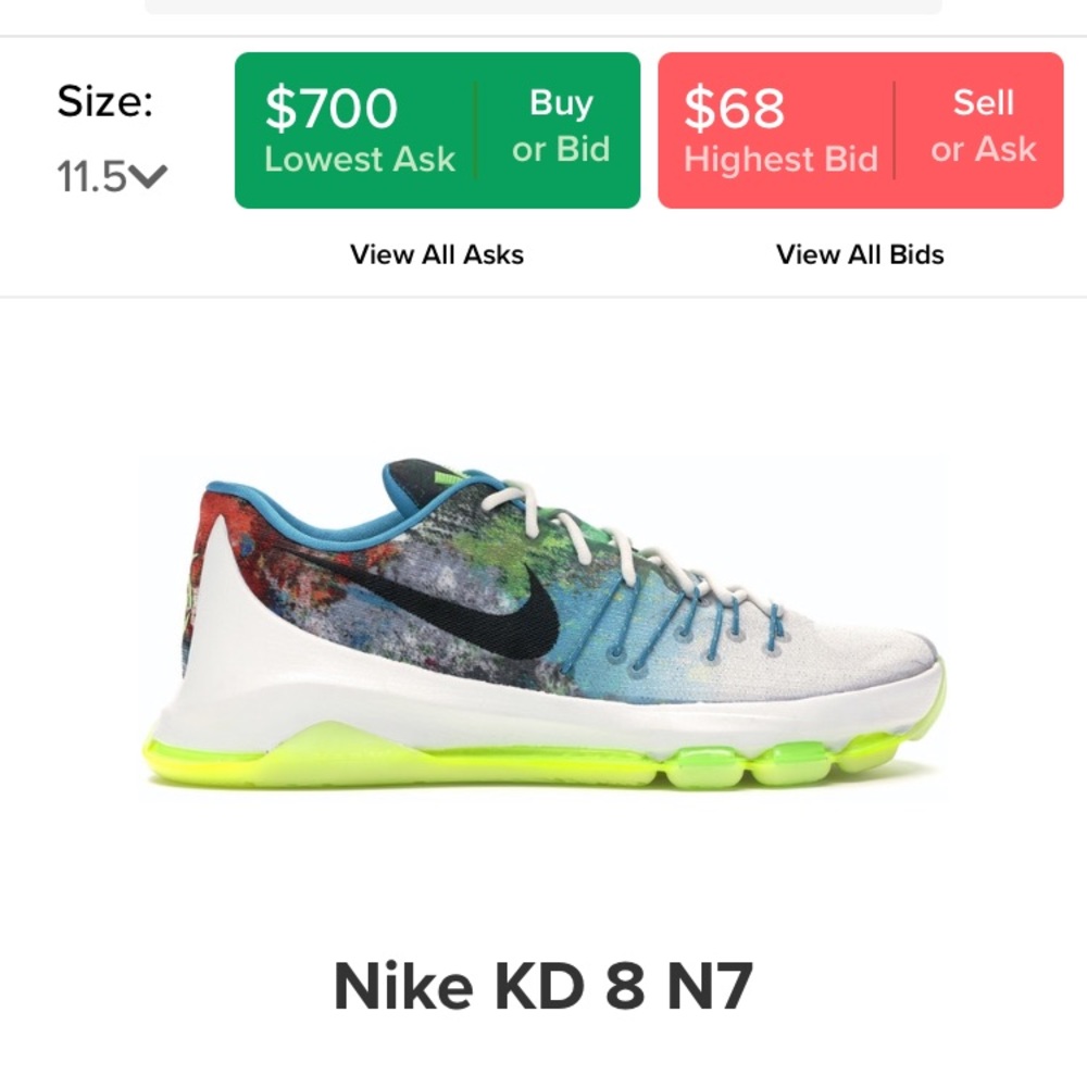 Kd 8 n7 and bred 11     Both size 10